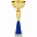 Кубок Kudos, большой, синий с логотипом в Астрахани заказать по выгодной цене в кибермаркете AvroraStore