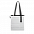 Шоппер Superbag Bubble (белый с черным) с логотипом в Астрахани заказать по выгодной цене в кибермаркете AvroraStore