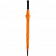 Зонт-трость Lanzer, оранжевый с логотипом в Астрахани заказать по выгодной цене в кибермаркете AvroraStore