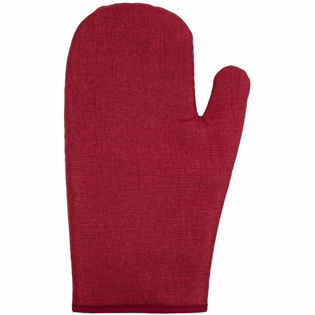 Прихватка-рукавица Settle In, красная с логотипом в Астрахани заказать по выгодной цене в кибермаркете AvroraStore