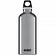 Бутылка для воды Traveller 600, светло-серая с логотипом в Астрахани заказать по выгодной цене в кибермаркете AvroraStore