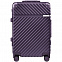 Чемодан Aluminum Frame PC Luggage V1, фиолетовый с логотипом в Астрахани заказать по выгодной цене в кибермаркете AvroraStore