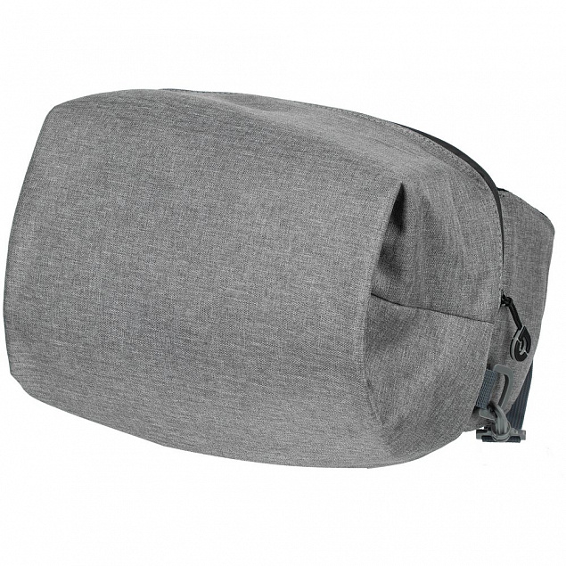 Рюкзак на одно плечо Burst Tweed, серый с логотипом в Астрахани заказать по выгодной цене в кибермаркете AvroraStore