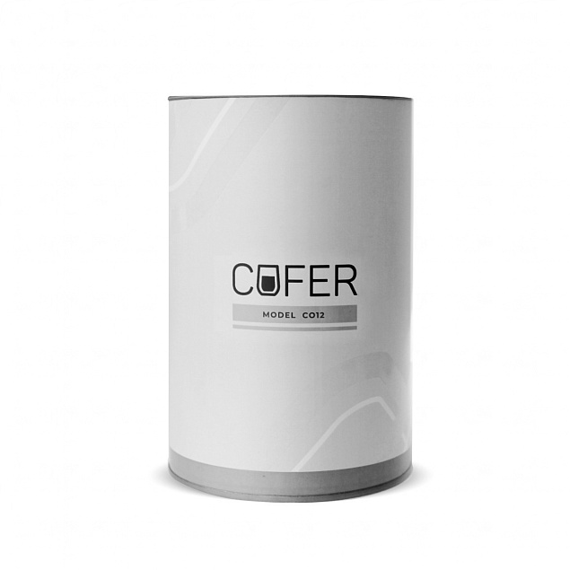 Набор Cofer Tube софт-тач CO12s grey, серый с логотипом в Астрахани заказать по выгодной цене в кибермаркете AvroraStore