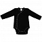 Боди детское Baby Prime, черное с логотипом в Астрахани заказать по выгодной цене в кибермаркете AvroraStore