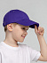 Бейсболка детская Capture Kids, фиолетовая с логотипом в Астрахани заказать по выгодной цене в кибермаркете AvroraStore