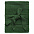 Плед Pleat, зеленый с логотипом в Астрахани заказать по выгодной цене в кибермаркете AvroraStore