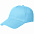 Бейсболка Convention, голубая с логотипом в Астрахани заказать по выгодной цене в кибермаркете AvroraStore