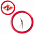 Часы настенные "ПРОМО" разборные ; красный, D28,5 см; пластик с логотипом в Астрахани заказать по выгодной цене в кибермаркете AvroraStore