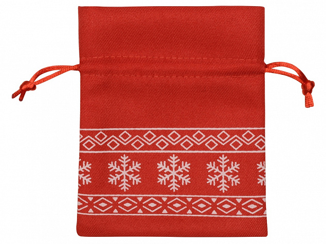 Мешочек подарочный новогодний с логотипом в Астрахани заказать по выгодной цене в кибермаркете AvroraStore