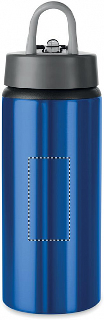 Фляга алюминиевая 600мл с логотипом в Астрахани заказать по выгодной цене в кибермаркете AvroraStore