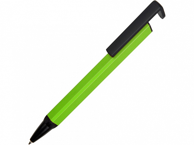Ручка-подставка металлическая «Кипер Q» с логотипом в Астрахани заказать по выгодной цене в кибермаркете AvroraStore