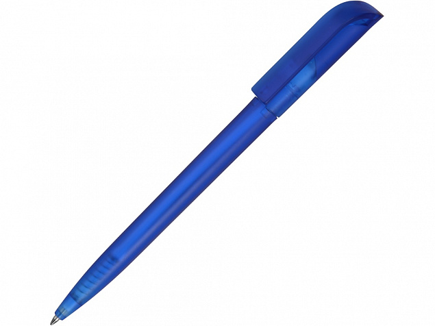Ручка шариковая Миллениум фрост синяя с логотипом в Астрахани заказать по выгодной цене в кибермаркете AvroraStore