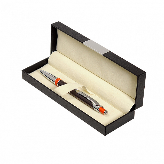 Коробка подарочная, футляр, пластик, с алюминиевой вставкой, для 1 ручки с логотипом в Астрахани заказать по выгодной цене в кибермаркете AvroraStore