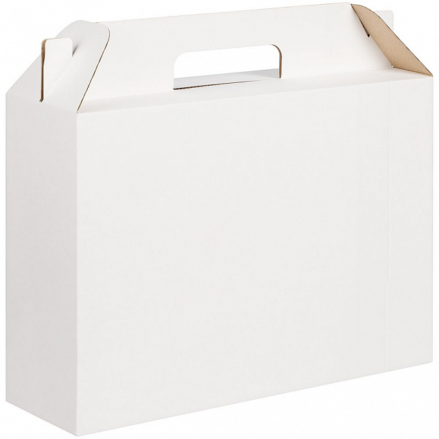 Коробка In Case L, белый с логотипом в Астрахани заказать по выгодной цене в кибермаркете AvroraStore