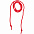 Шнурок в капюшон Snor, красный (алый) с логотипом в Астрахани заказать по выгодной цене в кибермаркете AvroraStore