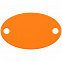 Шильдик металлический Alfa Oval, оранжевый неон с логотипом в Астрахани заказать по выгодной цене в кибермаркете AvroraStore