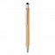 Бамбуковая ручка стилус с логотипом в Астрахани заказать по выгодной цене в кибермаркете AvroraStore