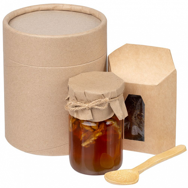 Набор Honey Fields, мед с грецкими орехами с логотипом в Астрахани заказать по выгодной цене в кибермаркете AvroraStore