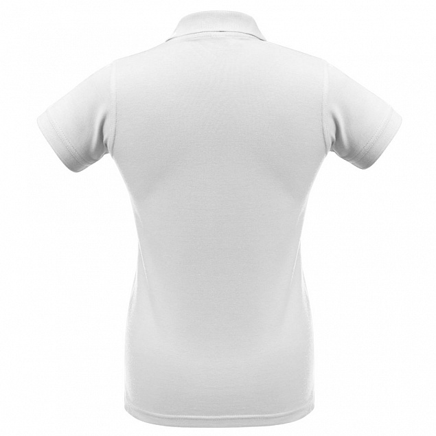 Рубашка поло женская Safran Pure белая с логотипом в Астрахани заказать по выгодной цене в кибермаркете AvroraStore