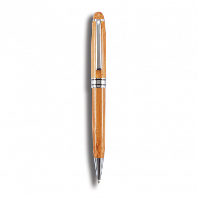 Бамбуковая ручка в пенале Bamboo с логотипом в Астрахани заказать по выгодной цене в кибермаркете AvroraStore