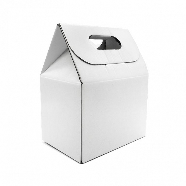 Коробка Coffee Box (белый) с логотипом в Астрахани заказать по выгодной цене в кибермаркете AvroraStore