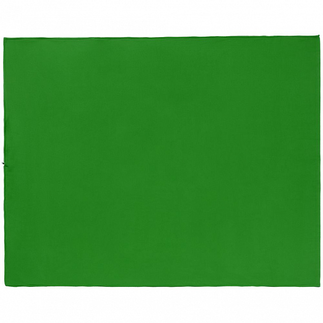 Плед-спальник Snug, зеленый с логотипом в Астрахани заказать по выгодной цене в кибермаркете AvroraStore