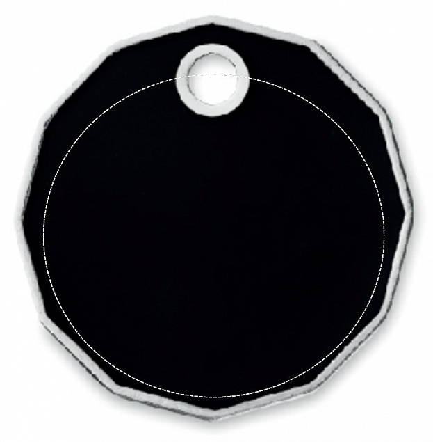 Брелок с жетоном (фунт стерл) с логотипом в Астрахани заказать по выгодной цене в кибермаркете AvroraStore
