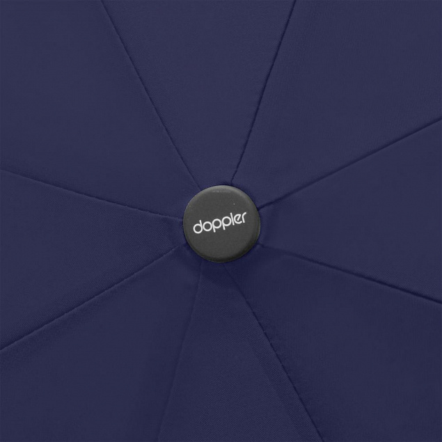 Зонт складной Fiber Magic, темно-синий с логотипом в Астрахани заказать по выгодной цене в кибермаркете AvroraStore