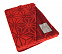 Плед Asanoha, красный с логотипом в Астрахани заказать по выгодной цене в кибермаркете AvroraStore
