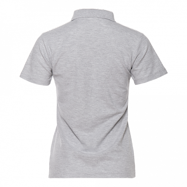 Рубашка поло Рубашка женская 104W Серый меланж с логотипом в Астрахани заказать по выгодной цене в кибермаркете AvroraStore