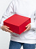 Коробка Amaze, красная с логотипом в Астрахани заказать по выгодной цене в кибермаркете AvroraStore