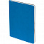 Блокнот Verso в клетку, синий с логотипом в Астрахани заказать по выгодной цене в кибермаркете AvroraStore