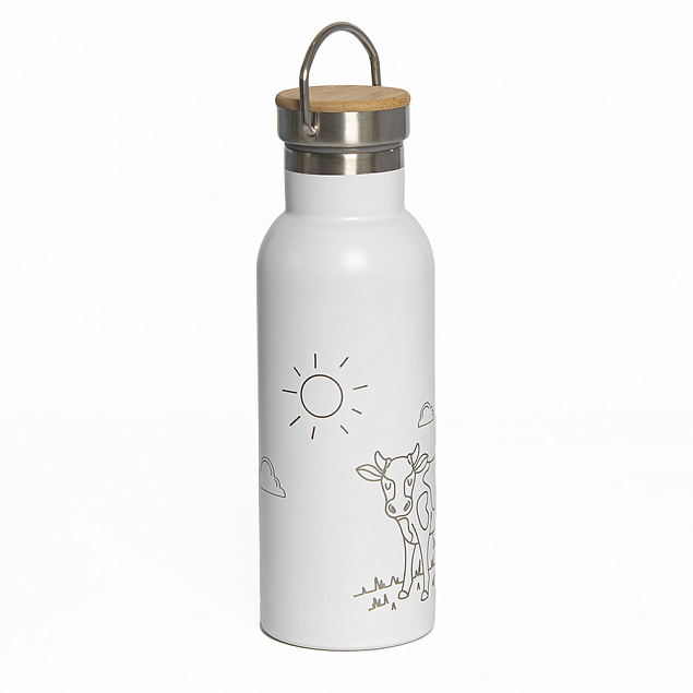 Бутылка для воды DISTILLER, 500мл с логотипом в Астрахани заказать по выгодной цене в кибермаркете AvroraStore