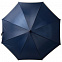 Зонт-трость светоотражающий Reflect, синий с логотипом в Астрахани заказать по выгодной цене в кибермаркете AvroraStore