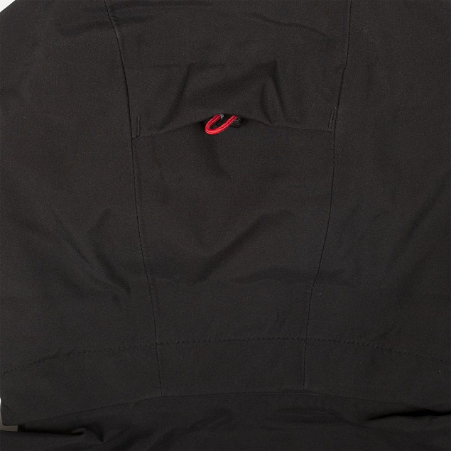 Куртка софтшелл мужская Patrol, черная с синим с логотипом в Астрахани заказать по выгодной цене в кибермаркете AvroraStore
