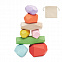 8 деревянных камней в мешочке с логотипом в Астрахани заказать по выгодной цене в кибермаркете AvroraStore