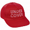 Бейсболка с вышивкой Undercover, красная с логотипом в Астрахани заказать по выгодной цене в кибермаркете AvroraStore