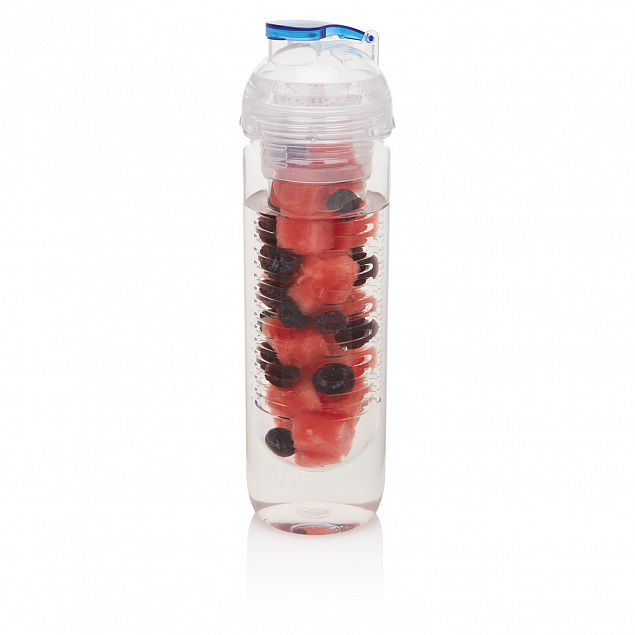 Бутылка для воды с контейнером для фруктов, 500 мл с логотипом в Астрахани заказать по выгодной цене в кибермаркете AvroraStore