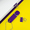 Флешка Memo, 8 Гб, фиолетовая с логотипом в Астрахани заказать по выгодной цене в кибермаркете AvroraStore
