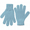 Перчатки Real Talk, голубые с логотипом в Астрахани заказать по выгодной цене в кибермаркете AvroraStore