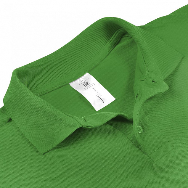 Рубашка поло Safran зеленое яблоко с логотипом в Астрахани заказать по выгодной цене в кибермаркете AvroraStore