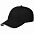 Бейсболка Canopy, серая с черным кантом с логотипом в Астрахани заказать по выгодной цене в кибермаркете AvroraStore
