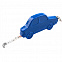 Брелок-рулетка "Автомобиль" 1 метр, синий с логотипом в Астрахани заказать по выгодной цене в кибермаркете AvroraStore