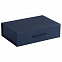 Коробка Case, подарочная, синяя с логотипом в Астрахани заказать по выгодной цене в кибермаркете AvroraStore