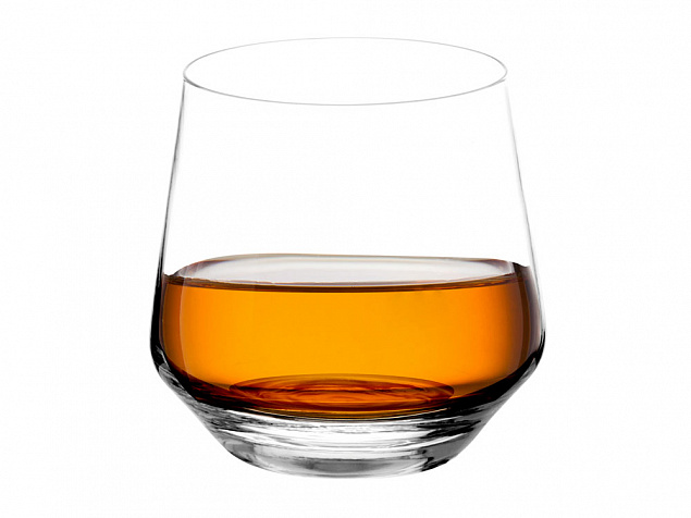 Стеклянный бокал для виски «Cliff» с логотипом в Астрахани заказать по выгодной цене в кибермаркете AvroraStore