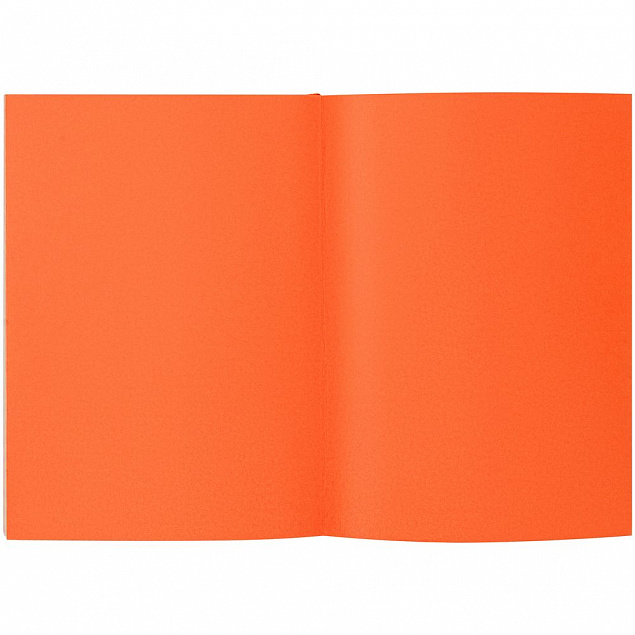 Ежедневник Flat Maxi, недатированный, оранжевый с логотипом в Астрахани заказать по выгодной цене в кибермаркете AvroraStore