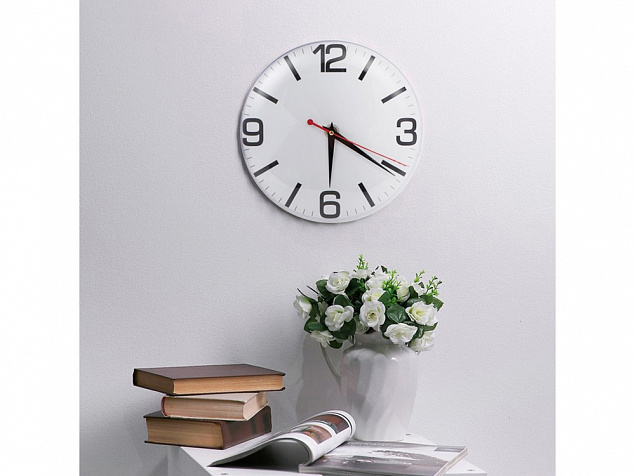 Часы настенные «Secondo» с логотипом в Астрахани заказать по выгодной цене в кибермаркете AvroraStore