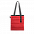 Шоппер Superbag Bubble (красный с черным) с логотипом в Астрахани заказать по выгодной цене в кибермаркете AvroraStore