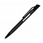 Шариковая ручка Grunge, черная с логотипом в Астрахани заказать по выгодной цене в кибермаркете AvroraStore